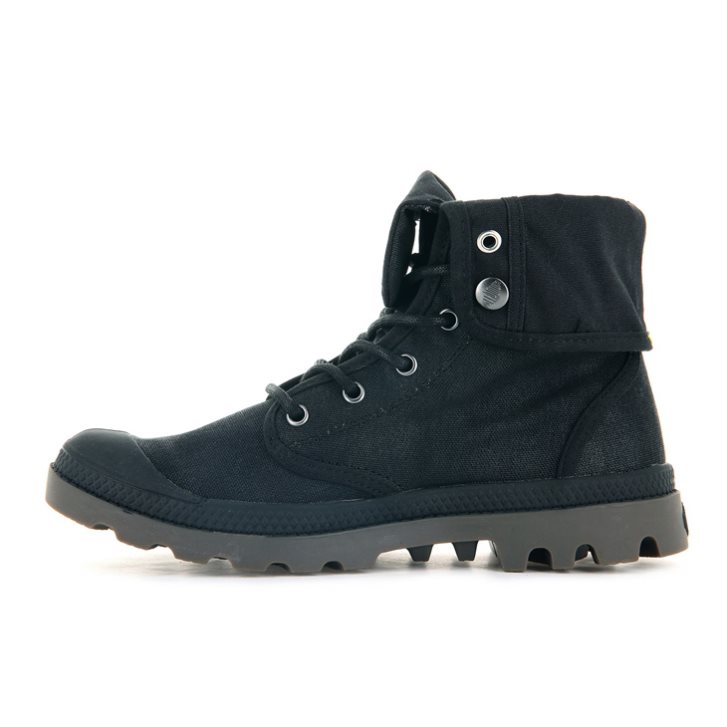 Dámské Boty Palladium Pampa Baggy WAX Černé | CZ ENY-32B